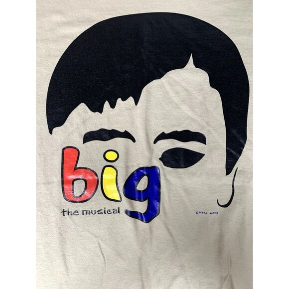 Big the Musical T-Shirt Size Large - Picture 4 of 4